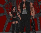 イラスト 似顔絵 何でも描きます 似顔絵、夢絵、動物、筋肉、ご老人、メカなど、お気軽にご相談を イメージ1