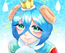 最短一日】女性男性中性動物OK！アイコン描きます 吹き出しアイコンや似顔絵OK！ラフや線画での納品も可能です。 イメージ6