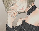 雰囲気のあるイラストを描きます 柔らかい塗りが得意ですSNSアイコンや配信背景etc... イメージ3