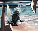 動物・人物画、アイコン・一枚絵イラスト描きます ＊＊動物から人間まで対応します＊＊ イメージ4