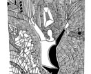 ボールペン、コピック等で絵を描きます あなたのテーマに沿ったあなただけのペン画を。 イメージ1
