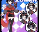 IRIAM・TRPG等の立ち絵制作ます お得なセット割プランもあります イメージ1