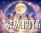家族なのに、しんどい心を霊視で整理します 近づく、離れる、ほどよい距離を選べるようにします イメージ1