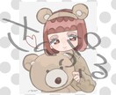 ゆるふわな女の子でsnsアイコン等描きます 似顔絵からオリジナルキャラクターまで受け付けております❕ イメージ3