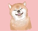 写真を元にペットイラスト作成します みなさまのお家のかわいいペットの記念になるお手伝いいたします イメージ2