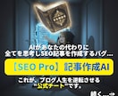 SEO記事作成｜プロライターが使ってるAI教えます 【高品質ブログ記事】1記事5分で完成！外注不要！副業も可能♡ イメージ7