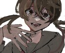 SNSに使えるイラスト描きます SNSのアイコンにつかえる人物イラストオーダー承ります イメージ5
