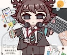 商用利用込2000円～★配信用ミニキャラ制作します 2000円から依頼OK(※追加オプションあり)男女キャラ対応 イメージ4