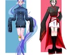 立ち絵を作成します TRPGなどの立ち絵を制作します イメージ3