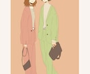 SNSアイコンにも使いやすいイラスト描きます 秋みたいに、あたたかみのあるイラストです。 イメージ7