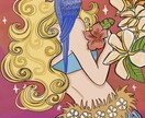 アイコン／一枚絵　色々な絵柄でかけます 主に水彩油絵鉛筆画、アプリはプロクリエイトを使用しています イメージ6