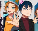 立ち絵イラスト作成いたします かわいい系からカッコイイ系まであなたの理想に応えます。 イメージ1