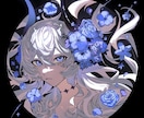 ダークな世界観で目立つイラストを描きます 個性を出したい方も早期での納品も幅広くご対応可能です イメージ6