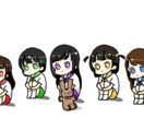 ゆめかわジャージ・セーラー服量産イラスト描きます 量産イラスト2種類を描きます！1枚500円！ イメージ6