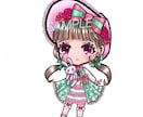 可愛いミニキャラの立ち絵、表情6種＋背景販売ます アイコン、スタンプ、YouTubeなどご自由に使用下さい。 イメージ4
