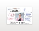 自己紹介カードをつくります 修正回数無制限！あなたの魅力を可視化します。 イメージ3
