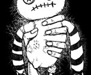 ホラーイラスト描かせていただきます 不穏な雰囲気なイラストを仕上げます。 イメージ7