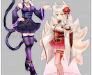 最短即日納品可能？！立ち絵描きます 土日祝依頼（簡易塗り）でTRPGにも間に合う！ イメージ2
