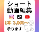インスタ、TIKTOKなどのショート動画編集します 低価格｜高品質｜迅速対応｜丁寧なやり取りを心掛けます イメージ1
