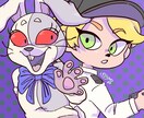 あなたの創作キャラでデフォルアイコン描きます あなたのオリジナルキャラやアバターをアイコンにしませんか？ イメージ1