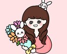 ゆるっと可愛い人物イラストやアイコン描きます 推しや自分をデフォルメしたアイコンで可愛く！ イメージ3
