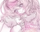 ふわふわゆるっとした雰囲気のイラスト描きます 淡く甘いゆるふわなタッチでお描きします♩ イメージ4