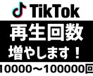 TikTokの再生回数UP！宣伝・拡散します ＋10000回拡散 | 振り分け可能 イメージ1