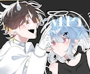 あなたのキャラクターを魅力的な一枚に仕上げます SNSや配信、動画、記念イラストなど様々な用途に✨ イメージ3