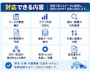 Excelデータを見やすく集計・分析します 実務データを整理・可視化し課題発見を支援します イメージ3