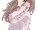 SNSアイコン・一枚絵イラスト制作します かわいく親しみやすい雰囲気に仕上げます イメージ4