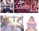 かわいい！高クオリティ立ち絵3点セットお届けします パーツ分け立ち絵＋三面図＋キービジュアアルの3点セットです イメージ5