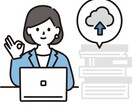 PDF/紙資料をテキストデータにします 変換後、Excel形式でお渡しします♪ イメージ1