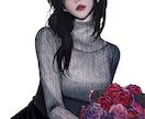 キャラクターイラストを描いてあげます 実際と似ていますが美形に変換されたキャラクターを描いています イメージ3