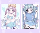 ドット調のかわいいイラスト描きます アイコン、一枚絵、似顔絵、お気軽にご相談ください。 イメージ3