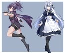 trpg用の立ち絵を制作致します trpgやゲーム用等のオリキャラが必要な方に イメージ5