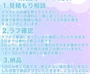かわいいミニキャライラスト描きます 迅速な対応を心がけてます！商用利用可のオプションも！ イメージ3