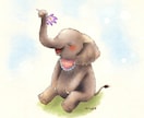 やさしい水彩の動物イラスト描きます お菓子缶や冊子の挿絵などにぴったりです。 イメージ5