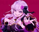 商用可◎　理想に沿った個性あるイラストお描きします SNS用・一枚絵・サムネイル・グッズ用など幅広く承ります イメージ4