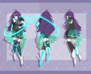服飾が目を引く！立ち絵・キャラデザを作成します キャラの魅力を最大に引き出す、あなたの理想のデザインを作成 イメージ6