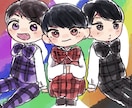 商用利用可◎SNSアイコン、イラスト描きます ふわふわな塗りの可愛らしいイラストを描きます。 イメージ3