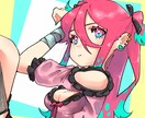 目を惹くキャッチーなカラーイラストを制作します 絵柄は問いません！納品後は著作権を譲渡致します。 イメージ7