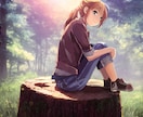 簡単テンプレート記入で人物＋背景イラストが出来ます 挿絵や表紙、ゲームなど様々な用途にお使い頂けます イメージ10