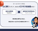営業特化！プレゼン作成代行&プレゼンコンサルします マーケティング×営業経験15年を生かし実践型"刺さる"資料へ イメージ1