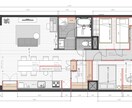 フルリノベーションの間取り提案、作図をします 実務実績のある二級建築士が行います イメージ1