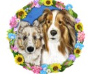 ペット×誕生花のイラスト描きます ペットと誕生花を組み合わせたイラストをお届けします イメージ6