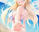 SNSで映える 透明感×色気イラスト制作します SNSアイコン・VTuber・配信・観賞用まで幅広く対応！ イメージ4