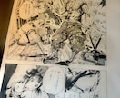 モノトーン✖フルカラー オリジナルイラスト承ります 唯一無二の生原稿にして納品します！データ化も承ります！ イメージ10