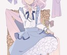 お仕事募集中！透明感のあるかわいいイラスト描きます かわいいアイコン、ヘッダー、1枚絵をお求めの方に！ イメージ6