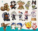 企業・サービスを印象づけるキャラクターを制作します 制作実績1500件以上！プロが理想のキャラクターを制作 イメージ11