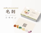 ほっこりあたたかい名刺のデザインをします 世界にひとつだけの印象に残る名刺を イメージ1